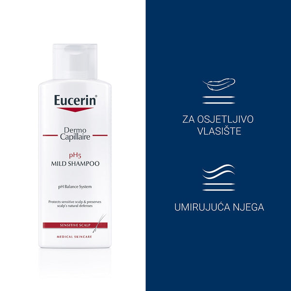 Eucerin DermoCapillaire pH5 šampon 250 ml