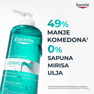 Eucerin DermoPure Clinical gel za čišćenje lica 400 ml