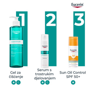 Eucerin DermoPure Clinical gel za čišćenje lica 400 ml