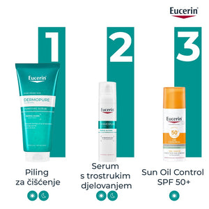 Eucerin DermoPure Clinical piling za čišćenje lica 100 ml