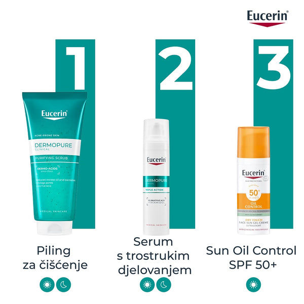 Eucerin DermoPure Clinical piling za čišćenje lica 100 ml