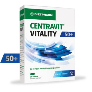 Dietpharm Centravit Vitality 50+ 30 tableta, dodatak prehrani