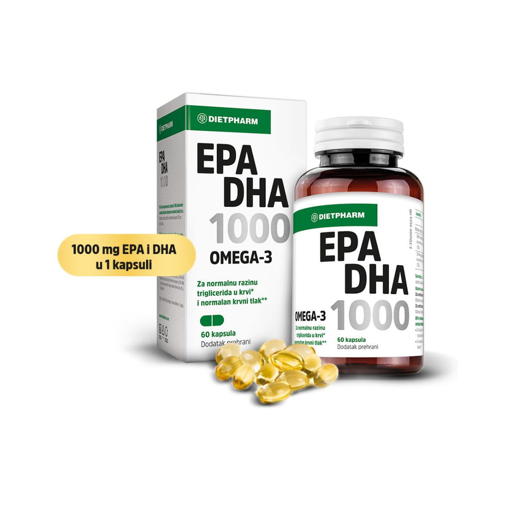 Dietpharm Omega EPA DHA 1000 60 kapsula