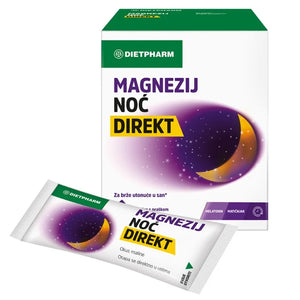 Dietpharm Magnezij Noć direkt 30 vrećica, dodatak prehrani