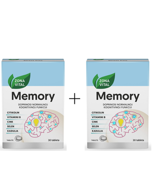 Zona Vital Memory 30 tableta 1+1 GRATIS