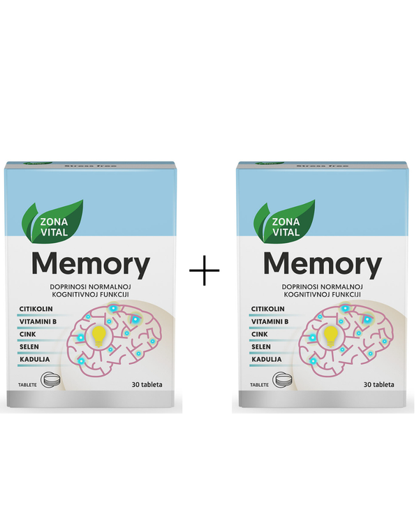 Zona Vital Memory 30 tableta 1+1 GRATIS