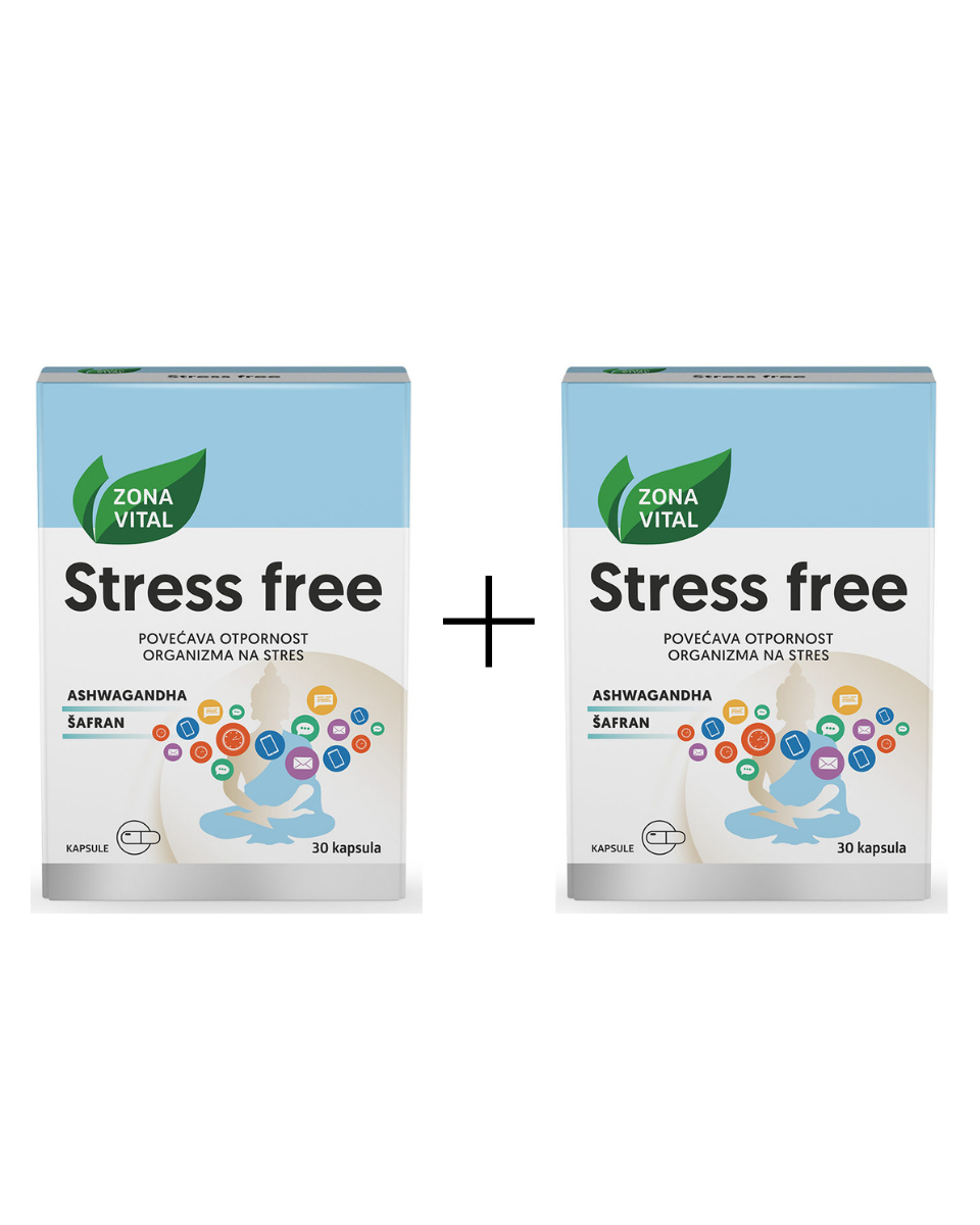 Zona Vital Stress Free 30 kapsula 1+1 GRATIS, dodatak prehrani