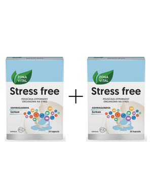 Zona Vital Stress Free 30 kapsula 1+1 GRATIS, dodatak prehrani