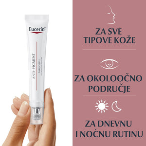 EUCERIN Anti-Pigment krema za područje oko očiju 15 ml