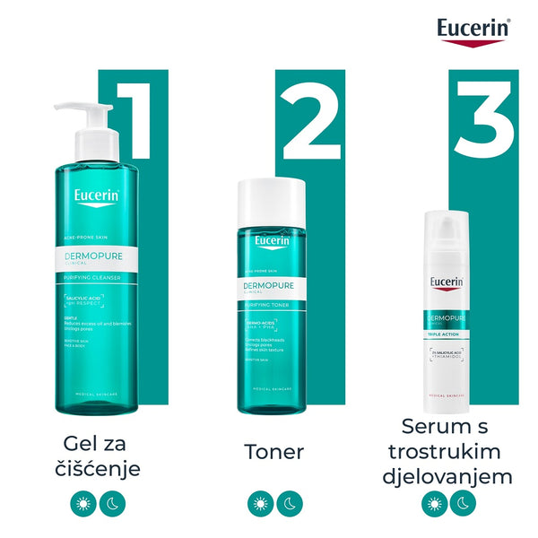 Eucerin DermoPure Clinical tonik za sužavanje pora 200 ml