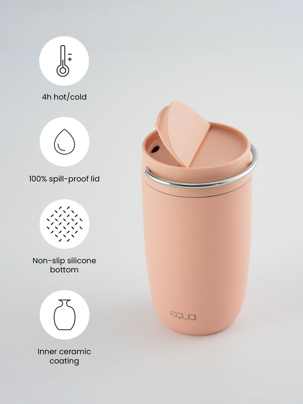 EQUA Cup Rosé termo šalica 300 ml