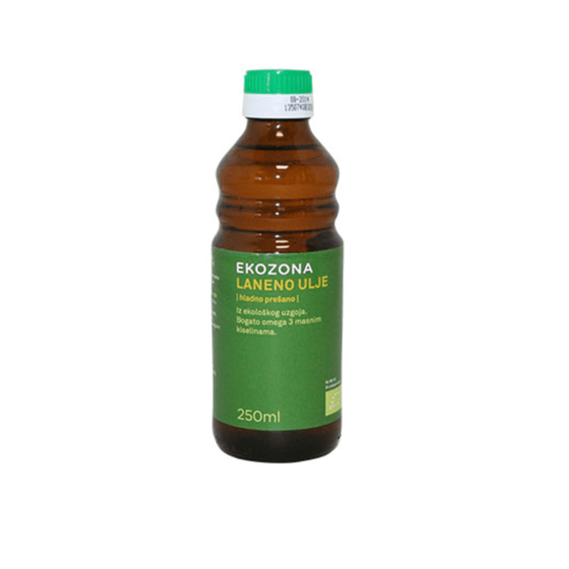 Ekozona Hladno prešano laneno ulje 250ml