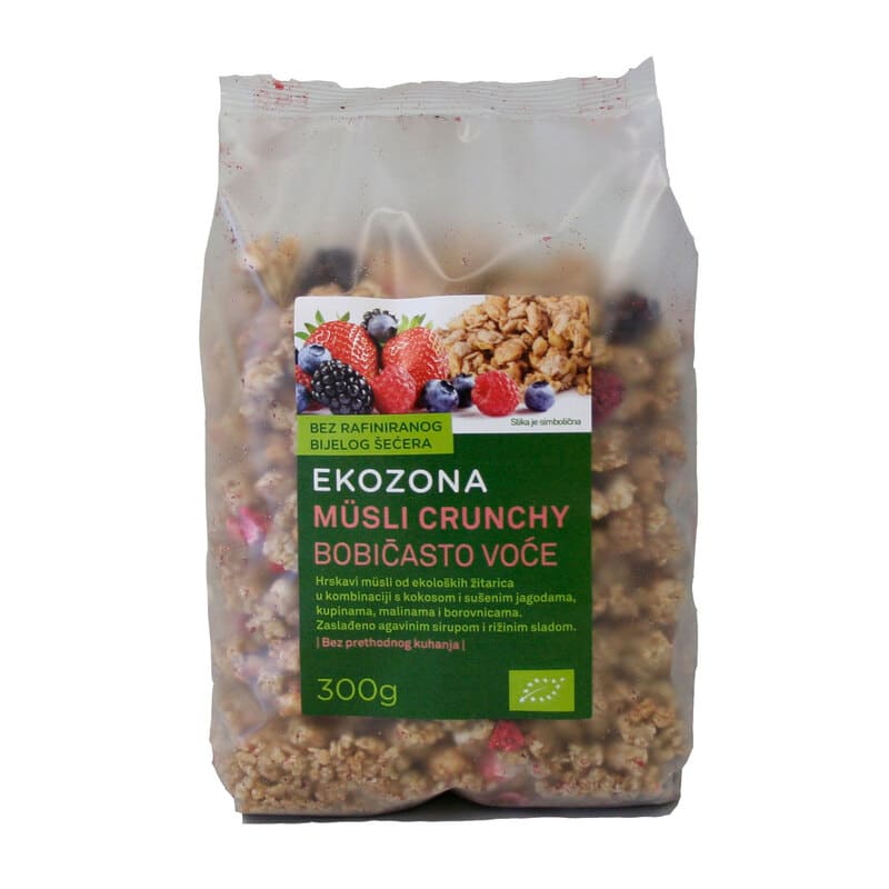 Ekozona Hrskavi musli s bobičastim voćem 300g