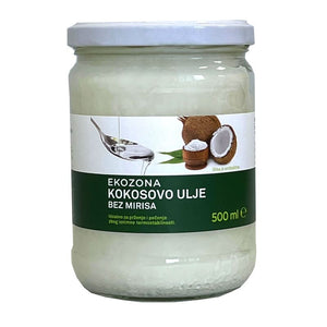 Ekozona Kokosovo ulje bez mirisa 500ml