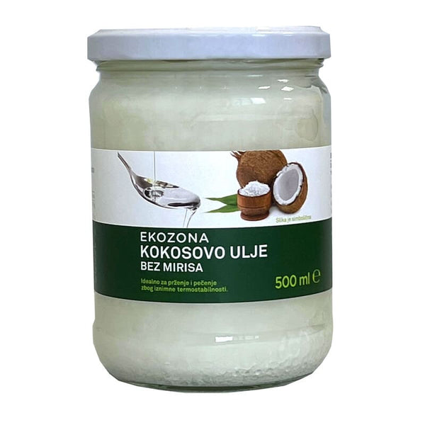 Ekozona Kokosovo ulje bez mirisa 500ml
