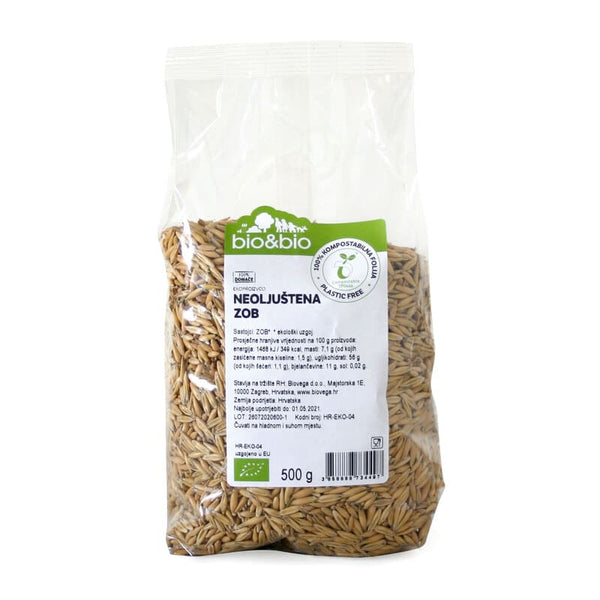 Ekozona Neoljuštena zob 500g