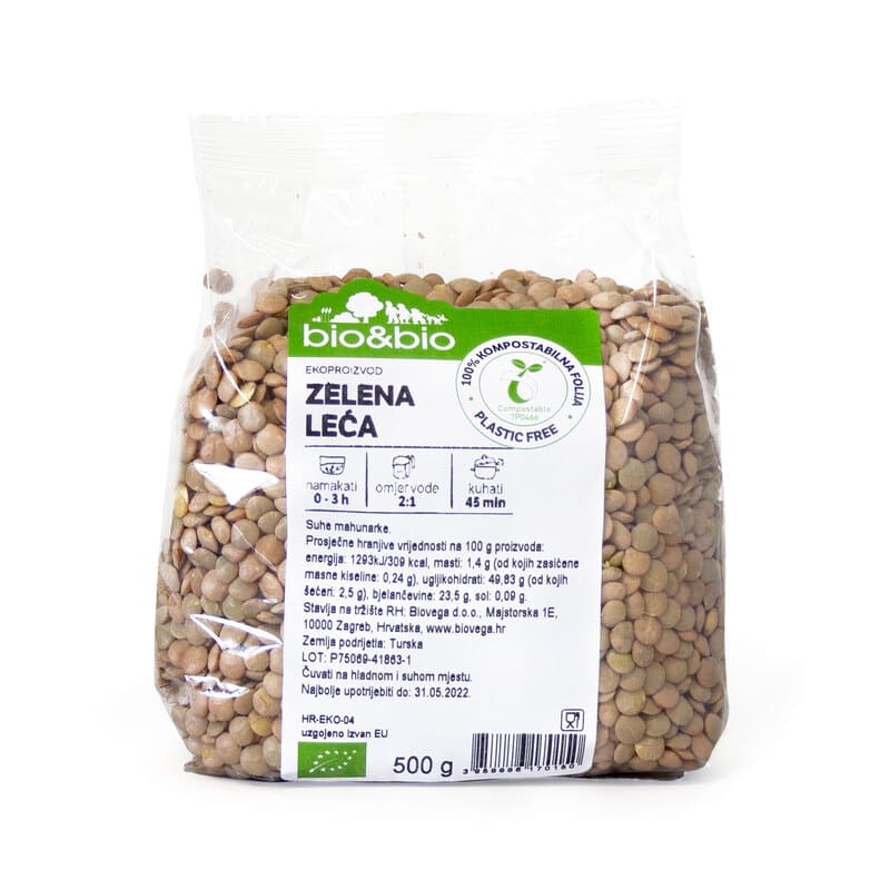 Ekozona Zelena leća 500g