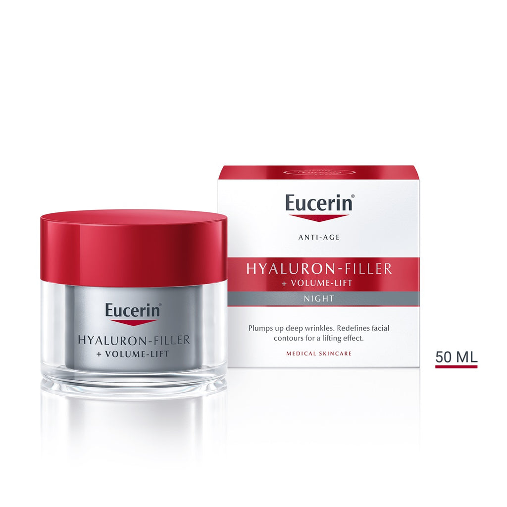 Eucerin Hyaluron-Filler+Volume-Lift noćna krema 50 ml