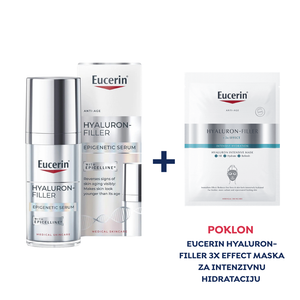 Eucerin Hyaluron-Filler Epigenetic serum 30 ml + POKLON Eucerin maska