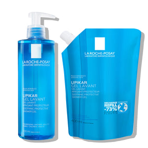 La Roche-Posay LIPIKAR Gel lavant + eko punjenje za osjetljivu kožu
