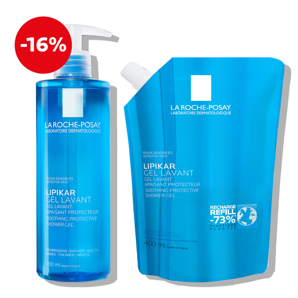 La Roche-Posay LIPIKAR Gel lavant + eko punjenje za osjetljivu kožu