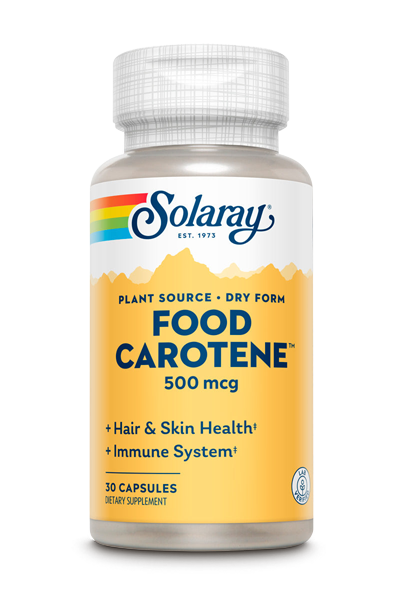 Solaray Food Carotene™ 30 kapsula