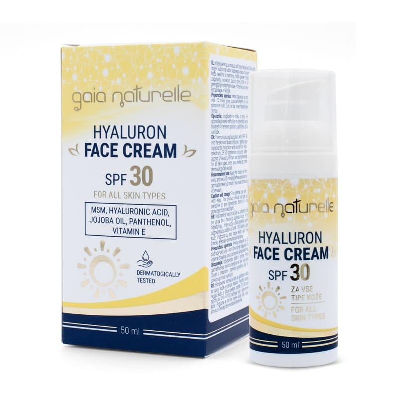 Gaia Naturelle Krema za lice sa zaštitnim faktorom SPF30 50ml