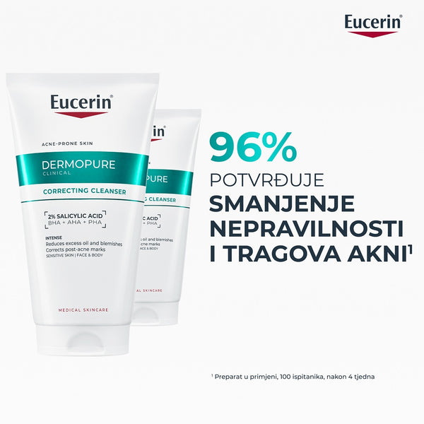 Eucerin DermoPure Clinical gel za čišćenje s trostrukim djelovanjem 150 ml