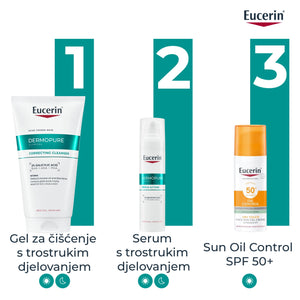 Eucerin DermoPure Clinical gel za čišćenje s trostrukim djelovanjem 400 ml