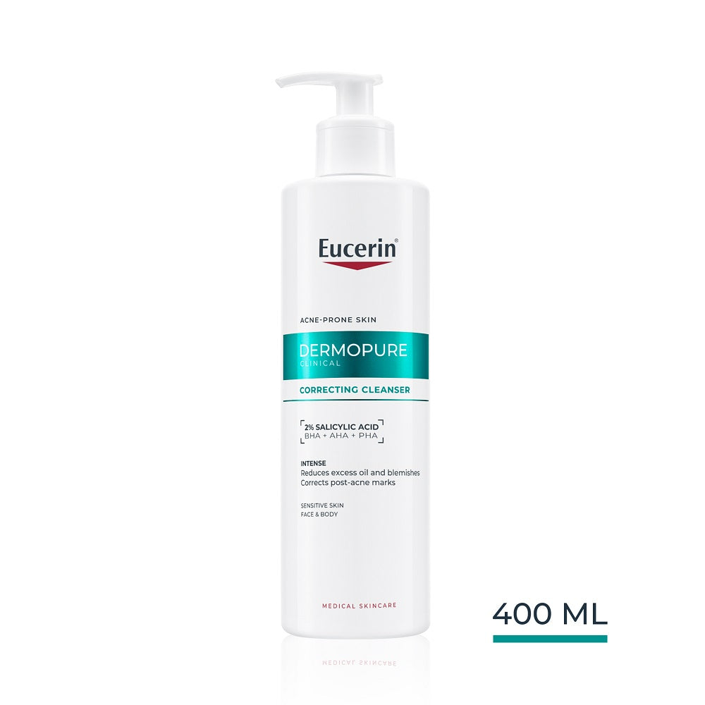 Eucerin DermoPure Clinical gel za čišćenje s trostrukim djelovanjem 400 ml