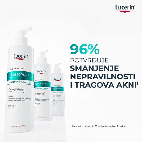 Eucerin DermoPure Clinical gel za čišćenje s trostrukim djelovanjem 400 ml