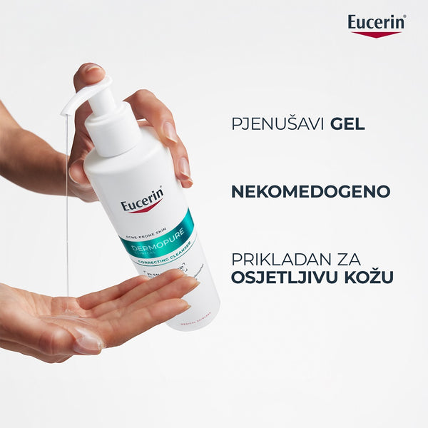 Eucerin DermoPure Clinical gel za čišćenje s trostrukim djelovanjem 400 ml