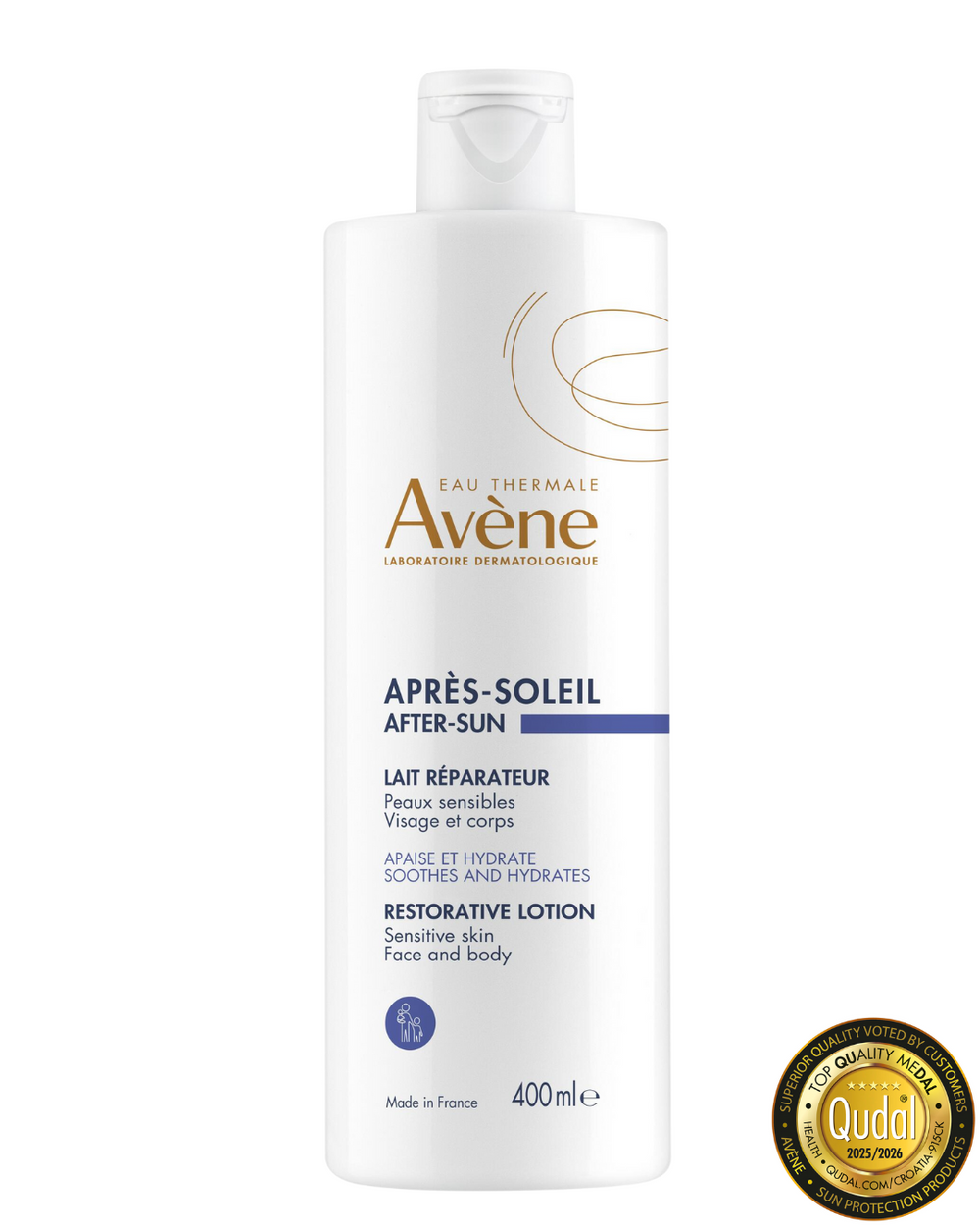 Avene Obnavljajući kremasti losion poslije sunčanja 400 ml