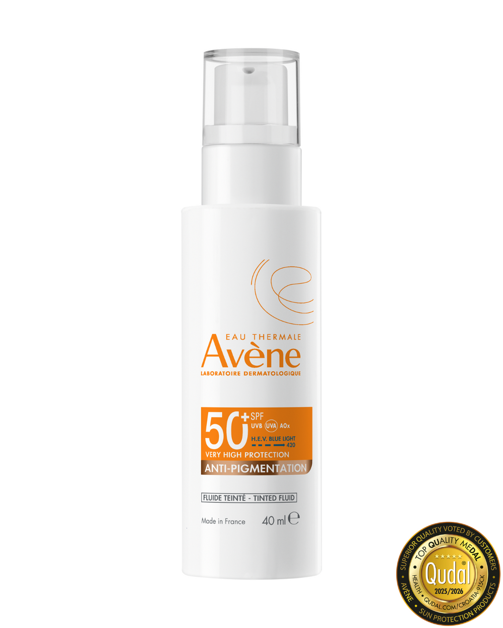 Avene Anti-pigmentation tonirani fluid SPF 50+ 40 ml