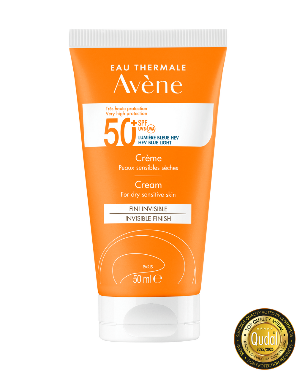 Avène krema vrlo visoka zaštita SPF50+ 50 ml