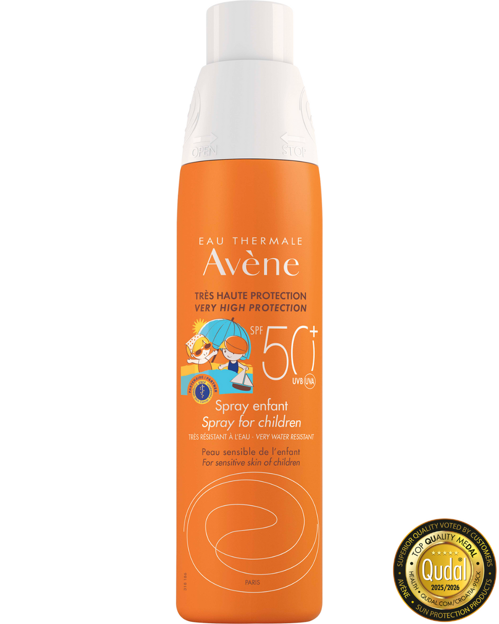 Avene dječji sprej za zaštitu od sunca SPF 50+  200ml