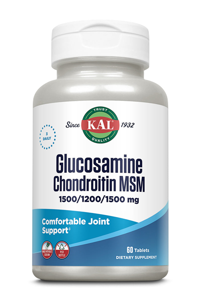 Kal Glucosamine Chondroitin MSM, 60 tableta
