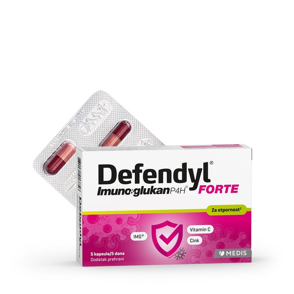 Defendyl Imunoglukan P4H Forte 5 kapsula