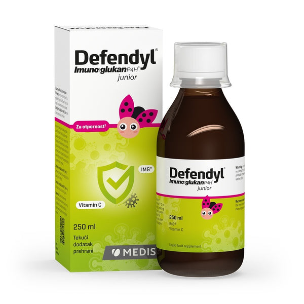 Defendyl Imunoglukan P4H junior 250 ml, dodatak prehrani