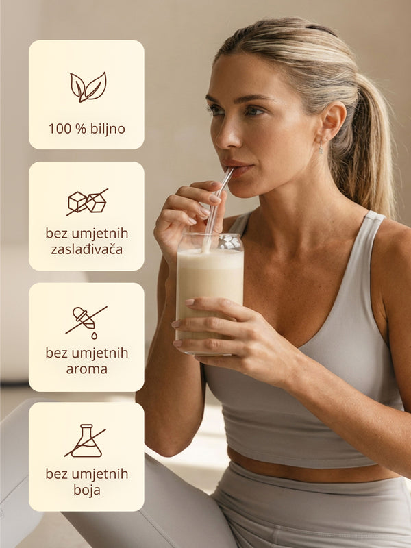 EQUA Veganski proteini od vanilije 600 g, dodatak prehrani