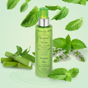 L'Erbolario Maglica za kosu i tijelo s bambusom i mentom 150 ml
