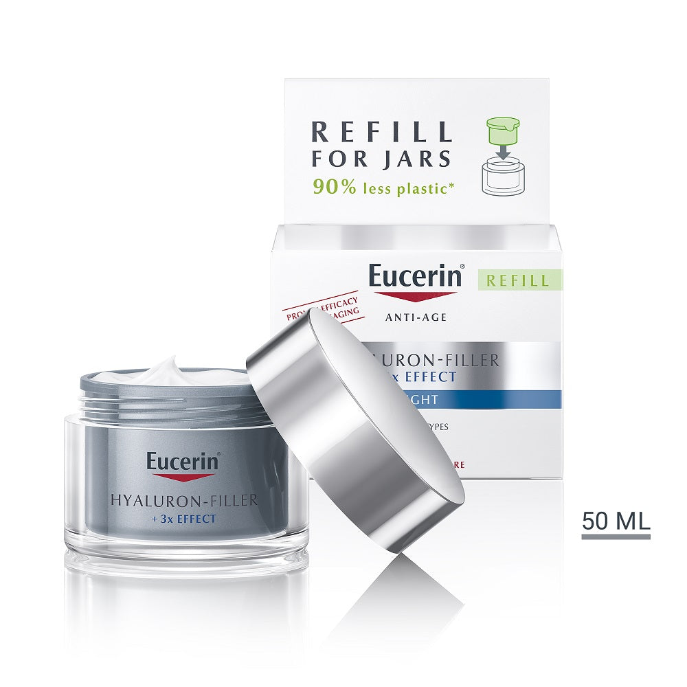 Eucerin Hyaluron-Filler 3x EFFECT noćna krema 50 ml REFILL