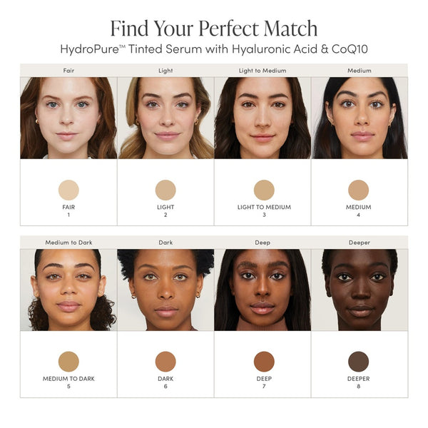 Jane Iredale HydroPure Tinted Serum Medium to Dark 5