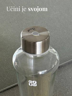 EQUA Active Lemon staklena boca 550 ml