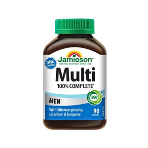 Jamieson Multivitamini 100% COMPLETE MEN 90 tableta, dodatak prehrani