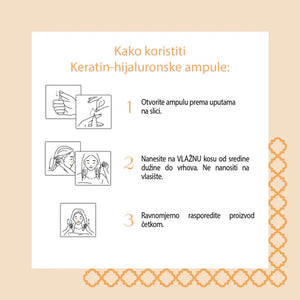 Nuggela & Sule Keratin - hijaluron ampule 4x10 ml