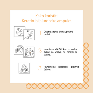 Nuggela & Sule Keratin – hijaluron ampule 10 ml