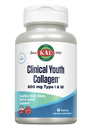 Kal Clinical Youth Collagen™, 60 kapsula, dodatak prehrani