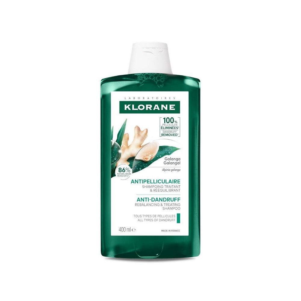 Klorane protiv prhuti uravnotežujući tretman šampon s galangom 400 ml
