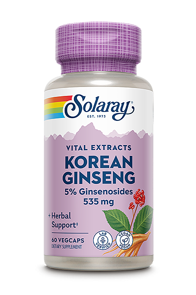 Solaray Korean Ginseng 535 mg 60 kapsula